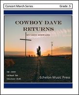 Cowboy Dave Returns Concert Band sheet music cover